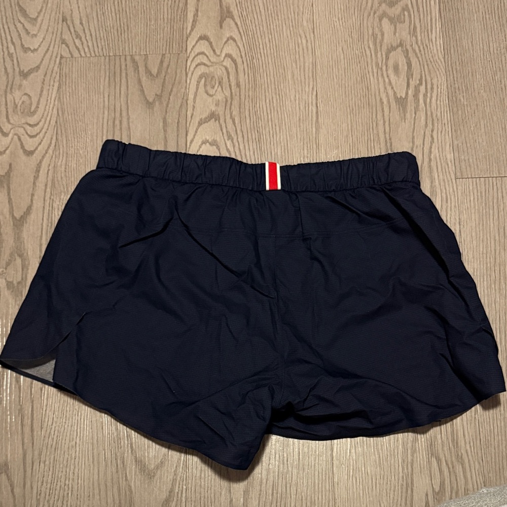 Tracksmith Rain Run Shorts - Navy - Medium - Picture 2 of 5